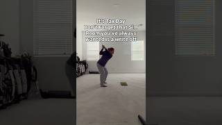 My office, my happy place (this is not tax advice) #golf #golfsimulator #golfathome
