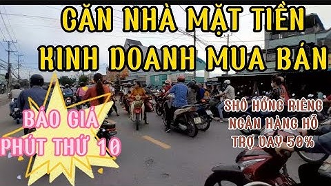 18/9/2023.Căn nhà mặt tiền nhựa kinh doanh mua bán giá rẻ bất ngờ khi xem hết video#nhaduoi1ty