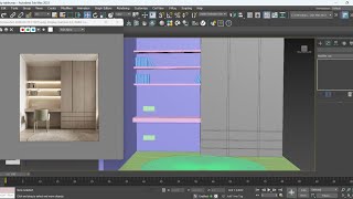 How To Model A Designer Study Table & Storage in 3dsmax ( For Beginners)