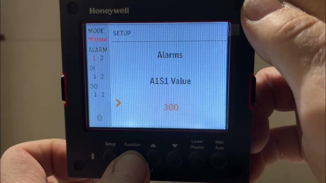 UDC2800 Programming the Honeywell controller and general information