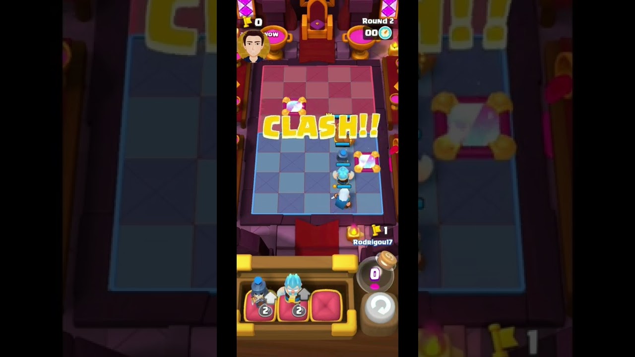 CLASH MINI | MONJE | Duelo 27| Ronda 2/3| #shorts