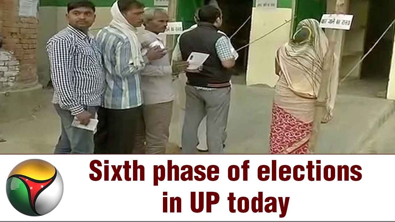 Sixth phase of elections in UP today : 49 constituencies go to polls