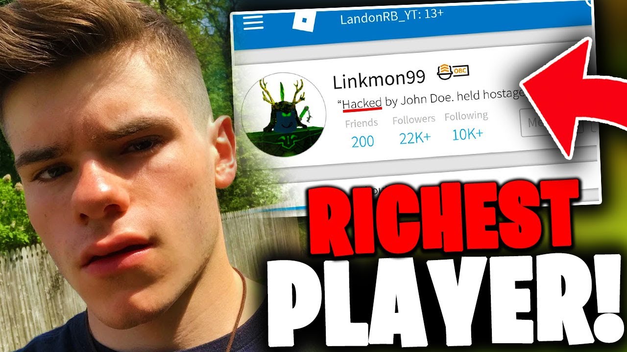 The Richest Players in ALL of Roblox! MILLIONS OF DOLLARS!! YouTube
