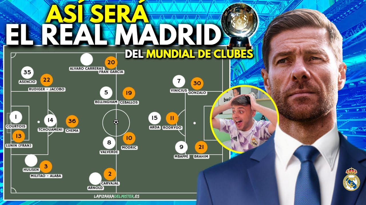 ¡ASÍ SERÁ EL REAL MADRID de XABI ALONSO en el MUNDIAL DE CLUBES! - YouTube