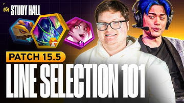 Patch 15.5 and Line Selection Fundamentals - Set 15 TFT Study Hall with Dishsoap & Frodan