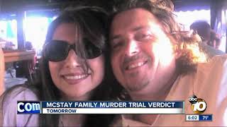MONDAY: McStay family murder trial Verdict announcement