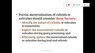 V8   Module 2   Curse of Dim, OLAP Indexing, OLAP Query Processing
