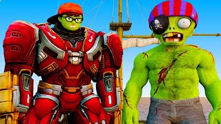 Scary Stranger 3D - NickSuper and Tani vs giant ZombieHulk defend the city - Nick love Tani Gaming