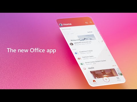 The Microsoft Office app – Word, Excel, PowerPoint & more