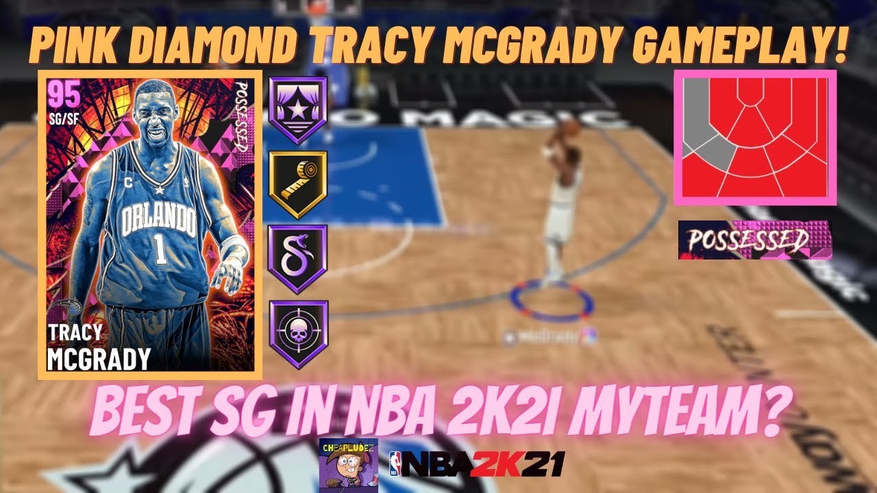 PINK DIAMOND TRACY MCGRADY GAMEPLAY! THE BEST SG IN MY TEAM EASILY! BUT IS HE WORTH THE PRICE??