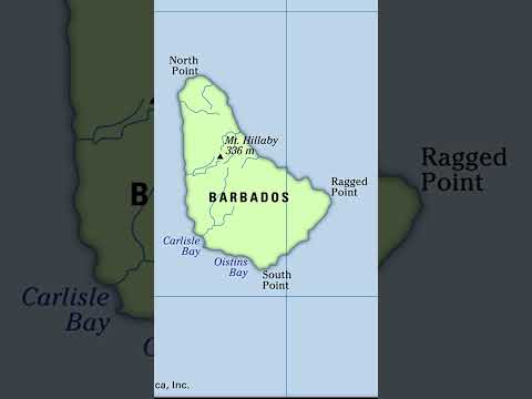 Barbados A Country Located In The Southeastern Caribbean Sea Geography Northamerica Barbados