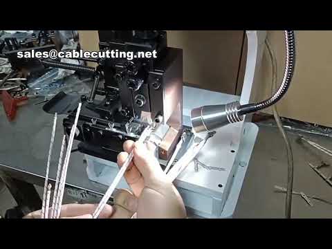 Electrical Copper Cable Wire Terminal Connector Crimping Press Machine