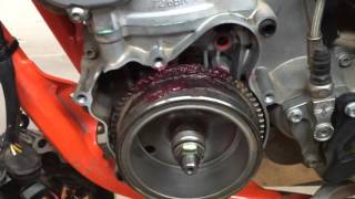 Howto Service the KTM 250/300 EStarter Gear Drive