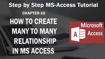How to create many to many relationship in ms access|  many to many relationship kaise banaye