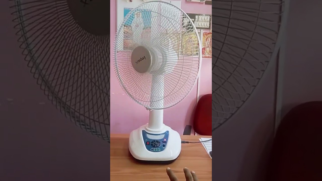 Impex rechargeable table fan 🪭🪭 ❄️❄️👁️‍🗨️👁️‍🗨️🕳️🕳️🌟🌟✨✨