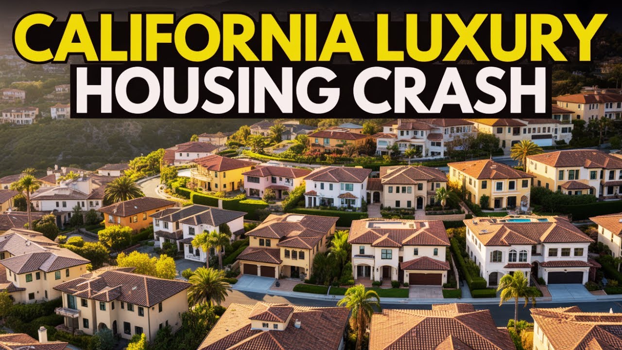 California Luxury Meltdown: 10 Cities Where Multi-Million Dollar Homes Are Crashing in 2025