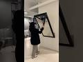 Specchio by Resource Furniture: A Wall Mirror That Effortlessly Converts into a Table