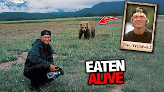 Grizzly Bear Horribly Mauled Timothy Treadwell Alive On Camera