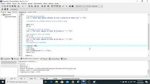 Estructura secuencial C++ vídeo número 3