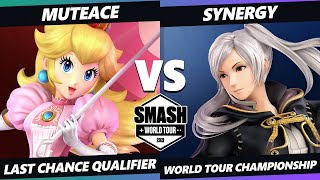 SWT Championship LCQ - MuteAce (Peach) Vs. Synergy (Robin) SSBU Ultimate Tournament