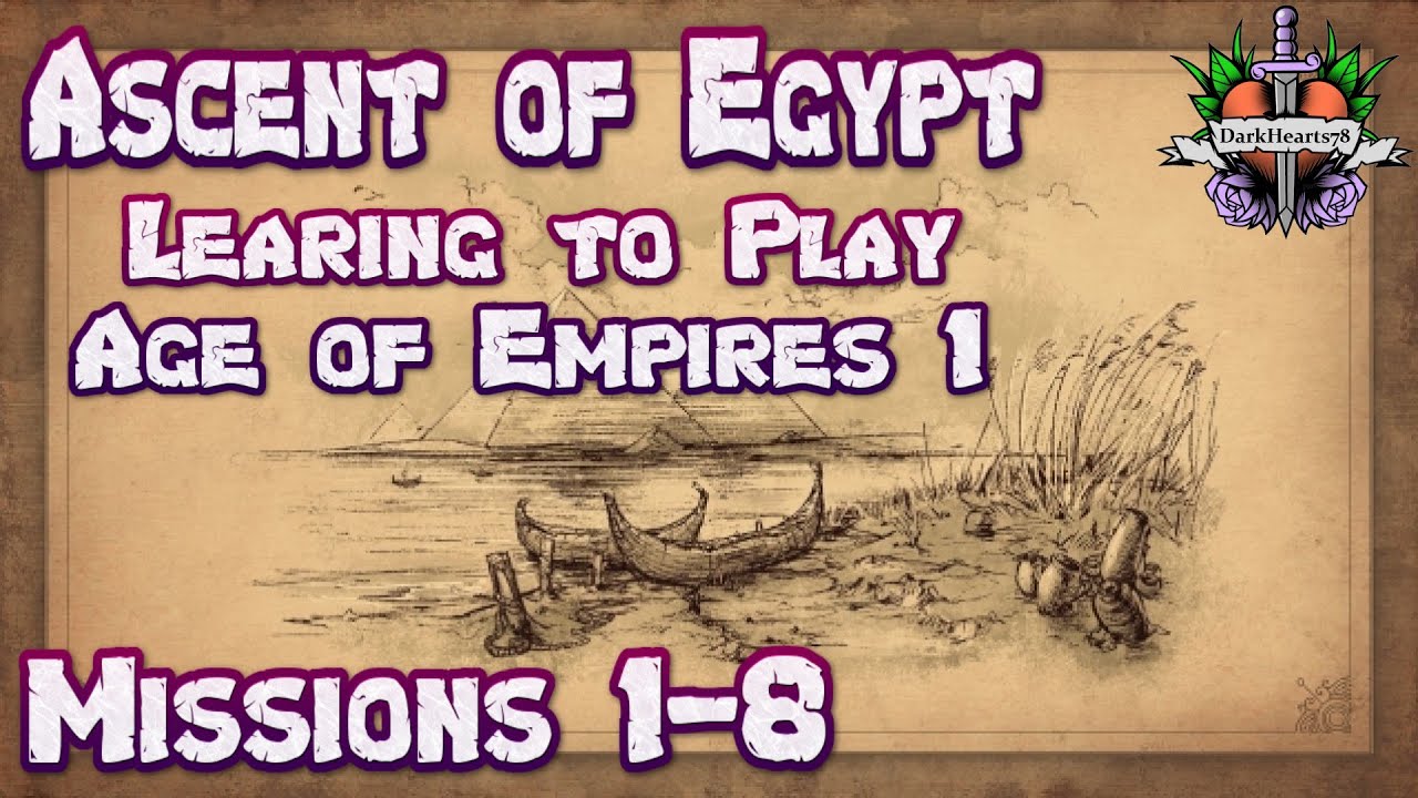 Восхождение Египта 1-8 — Учимся играть! | Age of Empires: Definitive Edition
