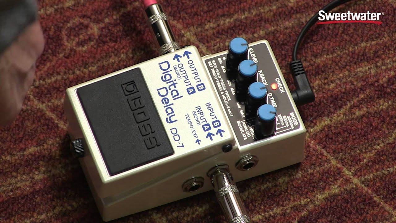BOSS DD-7 Digital Delay Pedal Review - Sweetwater Sound