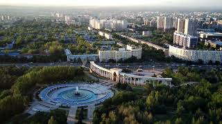 Алматы Парк Первого Президента 2022 Almaty 4k #AirLife #Казахстан #Алматы