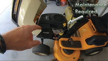 Much Needed Tune Up On My 2014 Cub Cadet LTX 1045