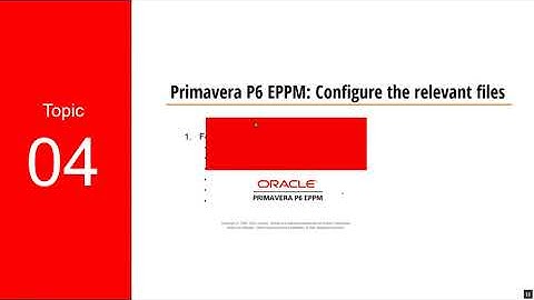 Part 6: Oracle Primavera EPPM installation