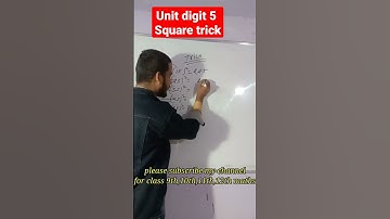 #shorts kisi number ka unit digit 5 ho to square karne ka trick 🔥🔥 square trick 🔥🔥 unit digit 5 sq