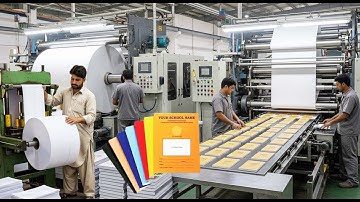 From Paper to Perfection: Step-by-Step Notebook Production Process