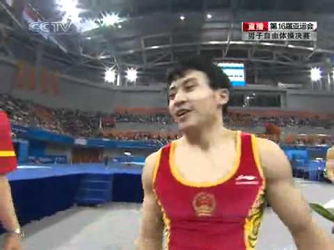 Men's FX Final 3 - The 2010 Asian Games Gymnastics