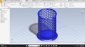 Emboss Command in Autodesk Inventor: Create a Stylish Pencil Holder from Scratch