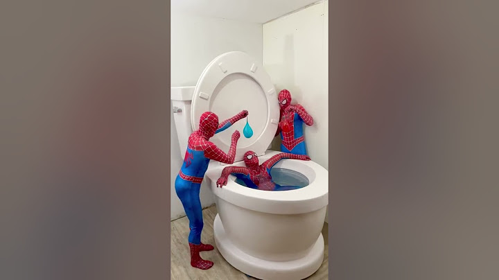 My SPIDER-MAN Boyfriends Balloon PRANKED Me in Giant Toilet #shorts