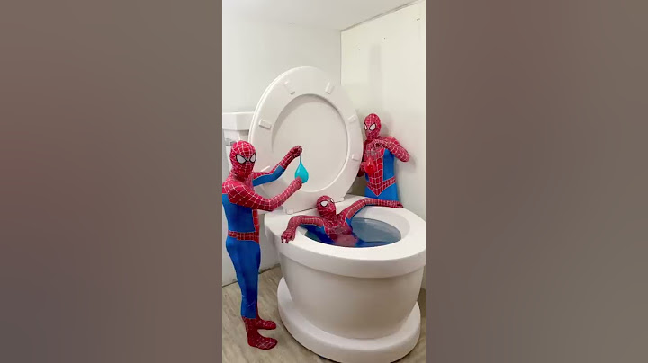 My SPIDER-MAN Boyfriends Balloon PRANKED Me in Giant Toilet #shorts