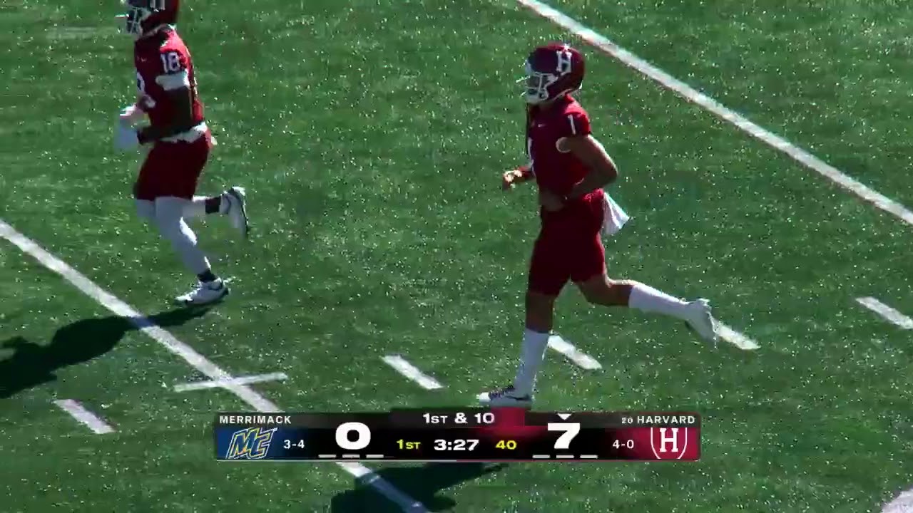 Football Dominates Merrimack, Now 5-0