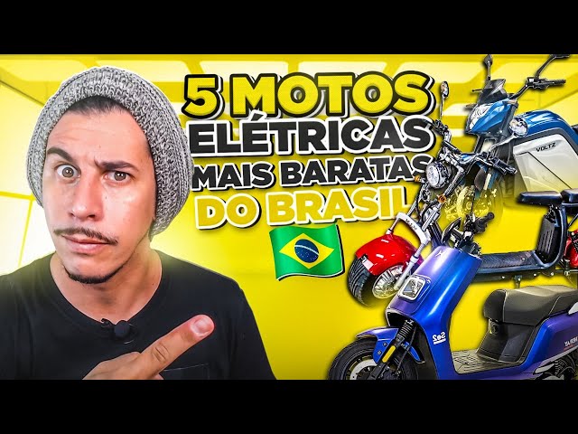 Plugam na tomada: Veja as motos elétricas mais baratas do Brasil