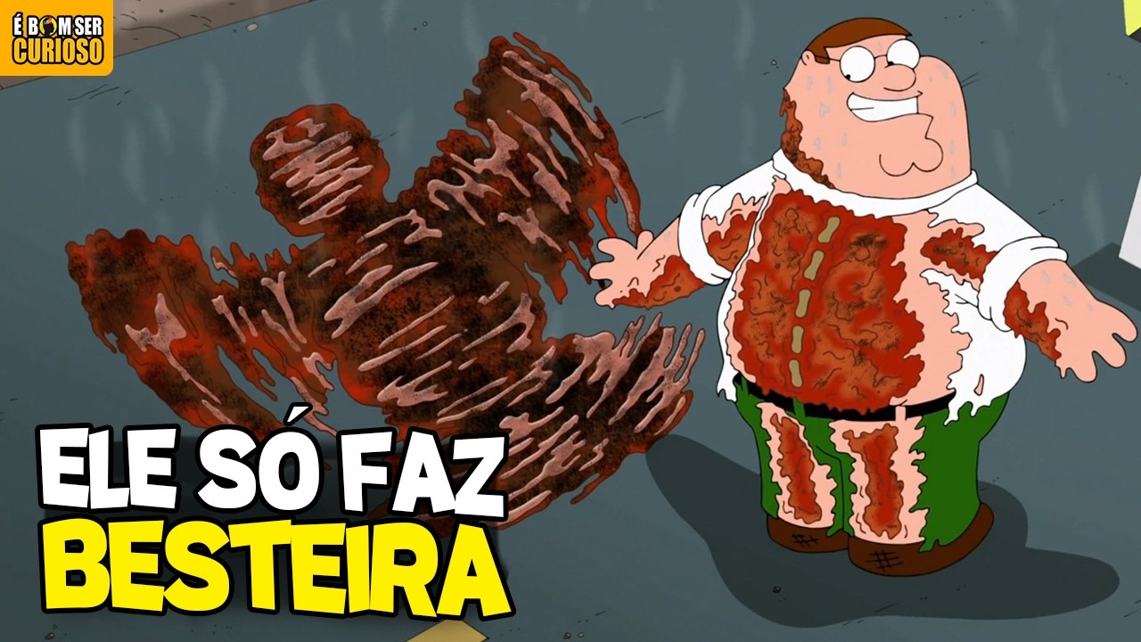 AS COISAS MAIS IDIOTAS FEITAS POR PETER GRIFFIN EM FAMILY GUY - Parte 15
