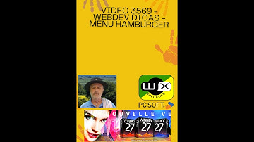 VIDEO 3569 - WEBDEV DICAS - MENU HAMBURGER