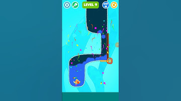 Save the fish - level 9 mobile game/fishdom #shorts