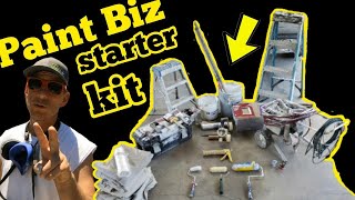 PAINT BUSINESS STARTER KIT EVERYTHING YOU NEED TO START YOUR PAINT BUSINESS