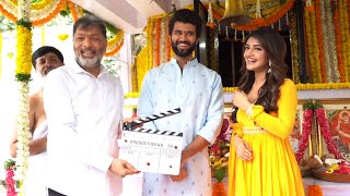 Vijay Deverakonda & Sree Leela New Movie Opening Video | #VD12 | Gowtam Tinnanuri