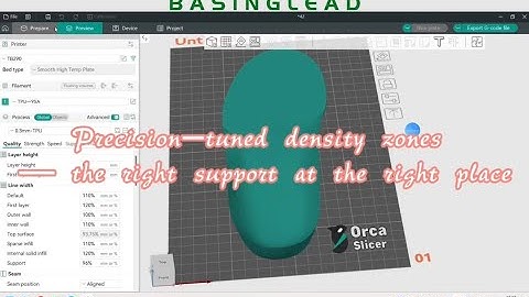 Truth-2X Slicer Tutorial 1: How to Modify Infill Settings — Density Adjustment (ORCA Slicer Demo)