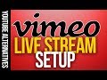 Vimeo live streaming  youtube alternatives