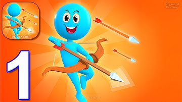 Arrow Defense 3D - Gameplay Walkthrough Part 1 - Defend Fortresses, Master Precision (iOS, Android)