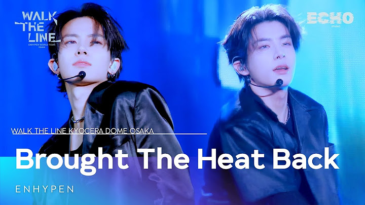 ENHYPEN - 'Brought The Heat Back' 2025 WORLD TOUR [WALK THE LINE] KYOCERA DOME OSAKA