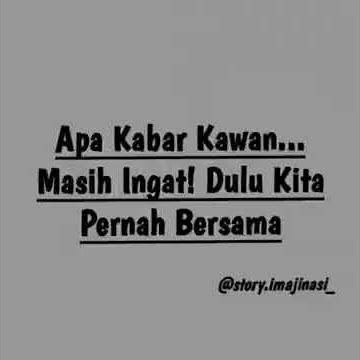 Satatus wa 13deti (jaga lah persahabatan sebelom jadi kenagan)(*:*)
