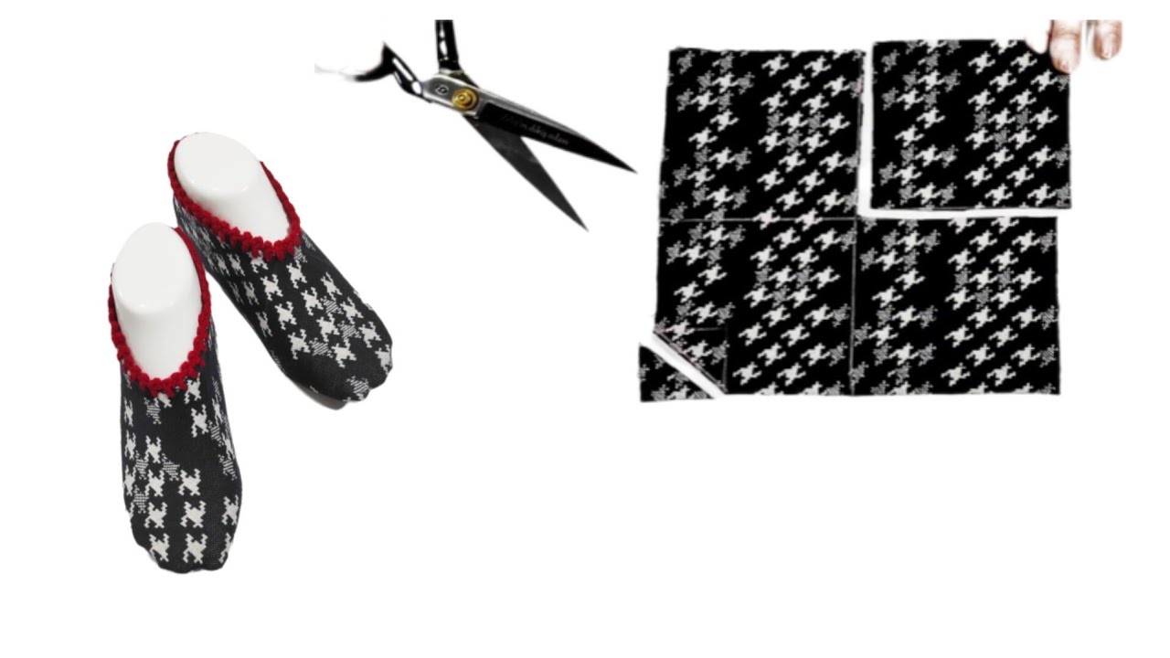 СДЕЛАТЬ ЭТО ЗА 10 МИНУТ /Как сделать очень простые зимние носки? @ZelisininDikisOdasi