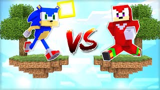 BLUE SONIC OSTROV vs. RED SONIC OSTROV v Minecraftu ! Kdo Vyhraje?