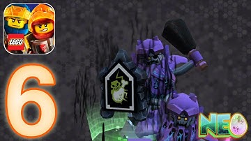 LEGO NEXO KNIGHTS: MERLOK 2.0 Gameplay Walkthrough Part 6 - Level 2.10 - 2.11 (iOS, Android)